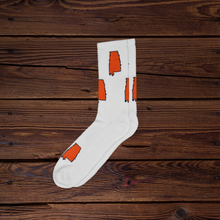 Load image into Gallery viewer, Alabama Orange and Blue Socks
