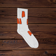Load image into Gallery viewer, Alabama Orange and Blue Socks
