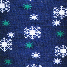 Load image into Gallery viewer, Blue Snowflakes Women&#39;s Socks
