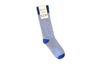 Load image into Gallery viewer, Dark Blue Checkered Mid Calf
