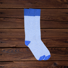 Load image into Gallery viewer, Dark Blue Checkered Mid Calf
