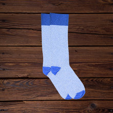 Load image into Gallery viewer, Dark Blue Checkered Mid Calf
