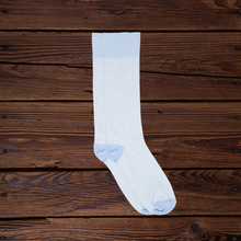 Load image into Gallery viewer, Light Blue and White Checkered Mid Calf
