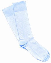 Load image into Gallery viewer, Light Blue and White Checkered Mid Calf
