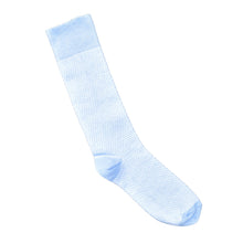 Load image into Gallery viewer, Light Blue and White Checkered Mid Calf
