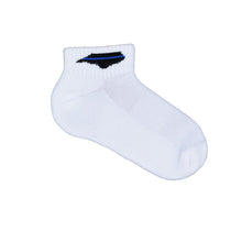 Load image into Gallery viewer, Thin Blue Line Ankle Sock White
