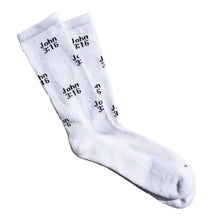 Load image into Gallery viewer, White John 3:16 Mid Calf
